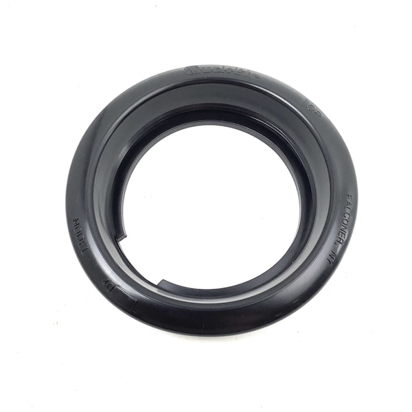 Truck-Lite Open Back, Black PVC, Grommet for 40 Series, 44 Series and 4 in. Lights, Round 40700-3 - main
